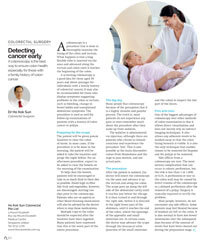 Detecting Cancer Early