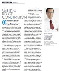 Getting Rid Of Constipation